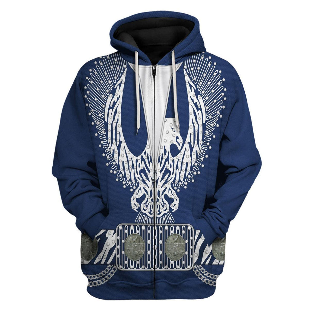 Oodiegang Elvis Silver Phoenix Costume Hoodie Sweatshirt T-Shirt Sweatpants - Oodiegang.com