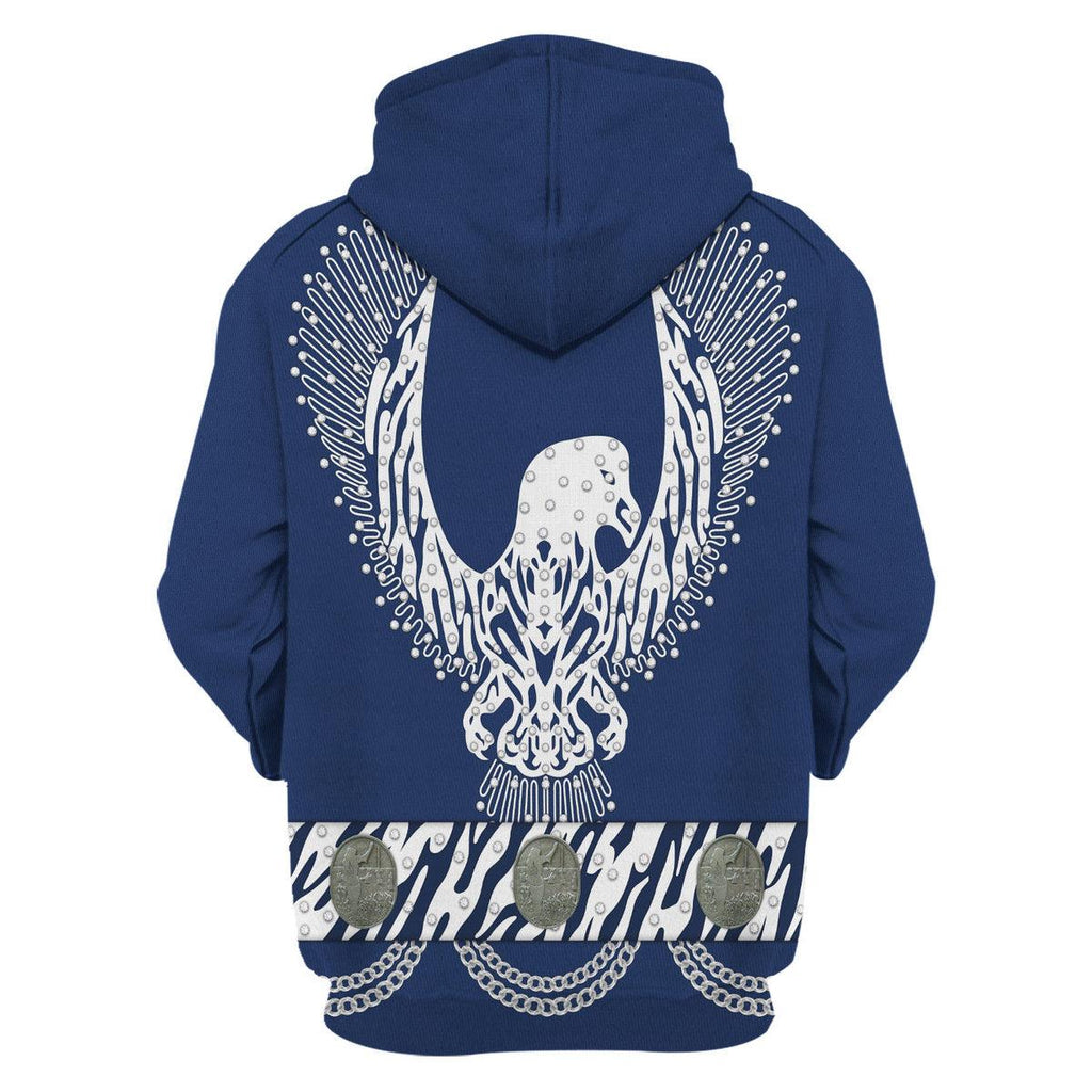 Oodiegang Elvis Silver Phoenix Costume Hoodie Sweatshirt T-Shirt Sweatpants - Oodiegang.com