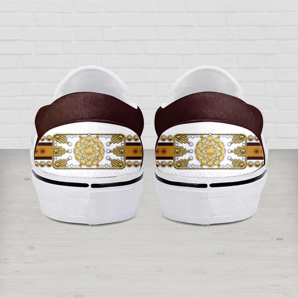 OodieGang Elvis Sun Dial Slip On Shoes - OodieGang.com