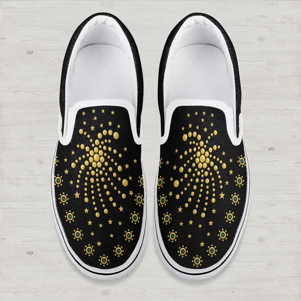 OodieGang Elvis The Fireworks Slip On Shoes - OodieGang.com