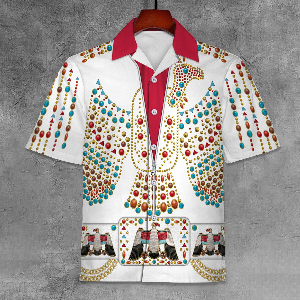 CustomsPig Elvis Thunderbird Unisex Hawaii Shirt - CustomsPig.com