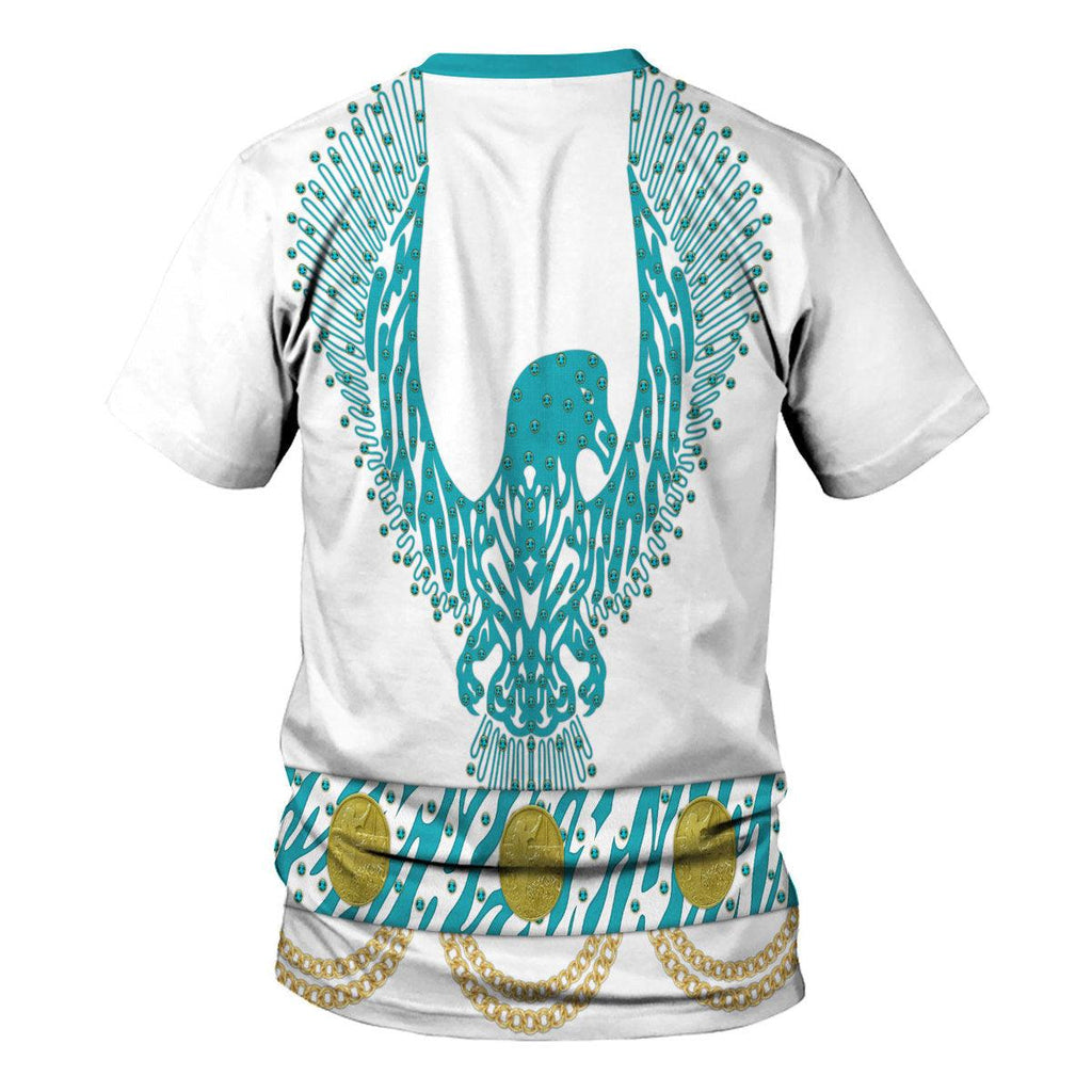 Oodiegang Elvis Turquoise Phoenix Costume Hoodie Sweatshirt T-Shirt Sweatpants - Oodiegang.com