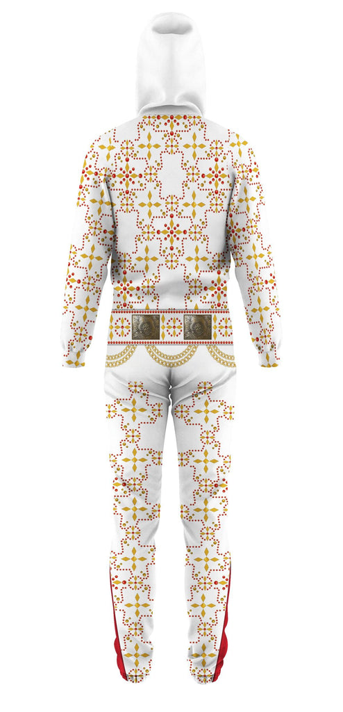 OodieGang Elvis White Conquistador jumpsuit Costume - OodieGang.com