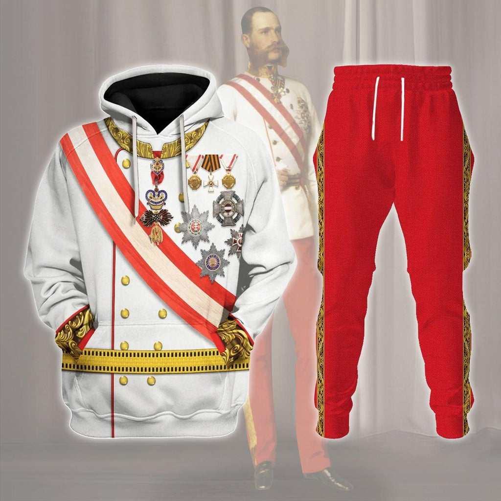 OodieGang Emperor Franz Joseph I Costume Hoodie Sweatshirt T-Shirt Tracksuit - OodieGang.com