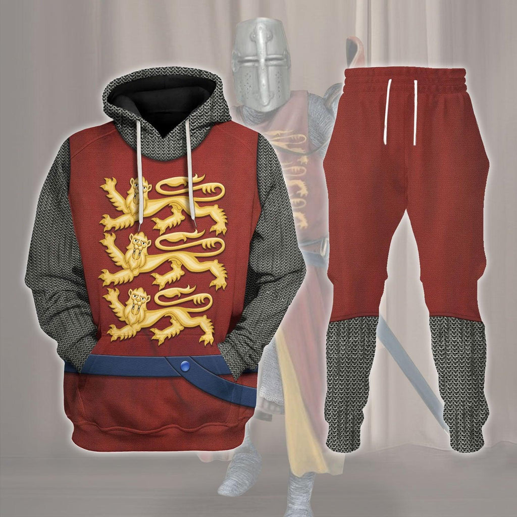 OodieGang English Knight Costume Hoodie Sweatshirt T-Shirt Tracksuit - OodieGang.com