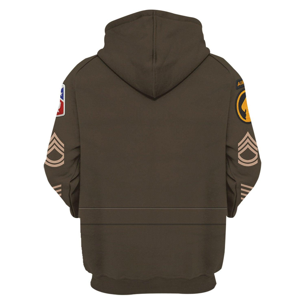 OodieGang Enlisted Army Green Service Hoodie - OodieGang.com