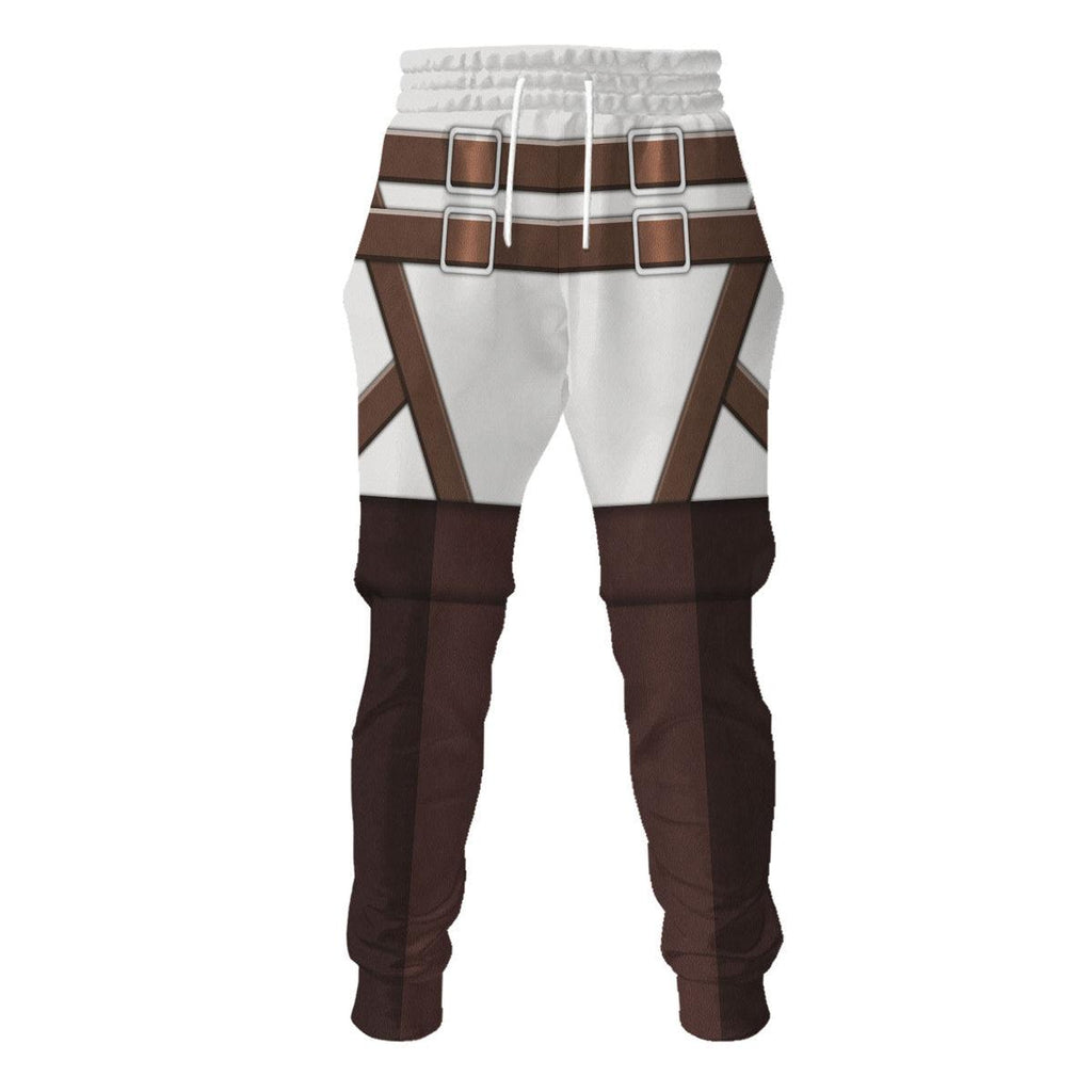 OodieGang Eren Yeager Costume Hoodie Sweatshirt T-Shirt Sweatpants - OodieGang.com