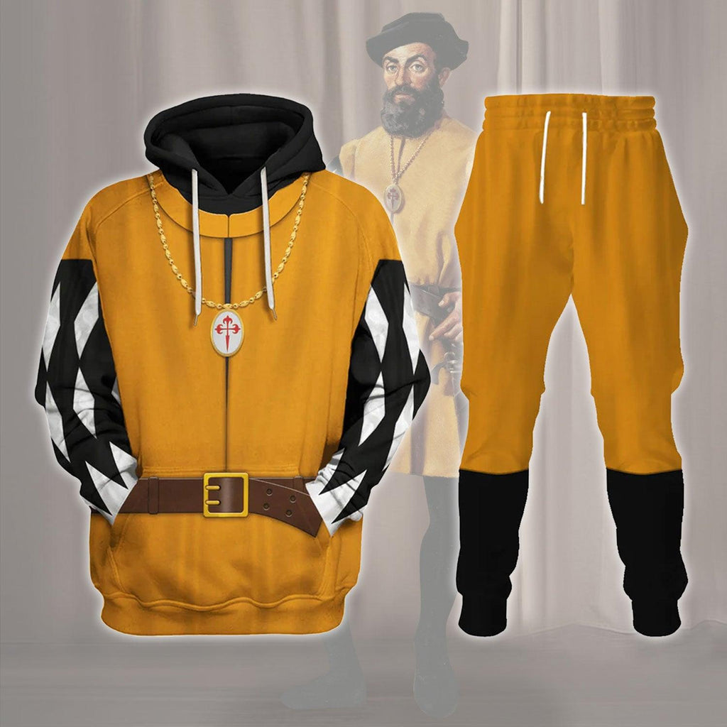 OodieGang Explorer Ferdinand Magellan Costume Hoodie Sweatshirt T-Shirt Tracksuit - OodieGang.com