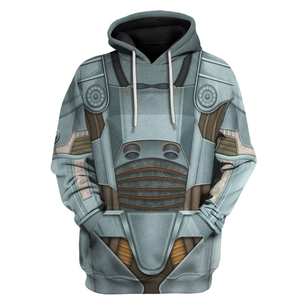 OodieGang Fallout T-45 Power Armor Hoodie Sweatshirt T-Shirt Tracksuit - OodieGang.com