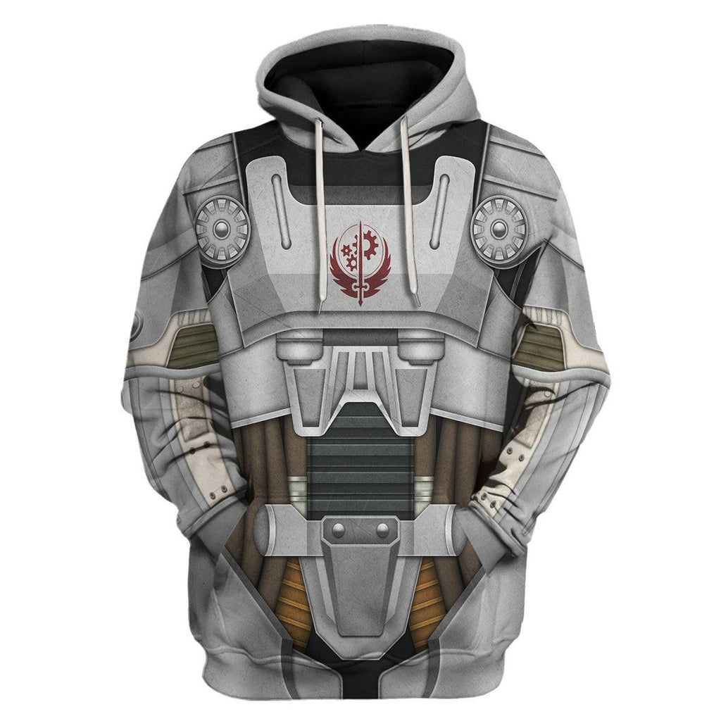 OodieGang Fallout T-60 Power Armor TV Series Hoodie Sweatshirt T-Shirt Tracksuit - OodieGang.com