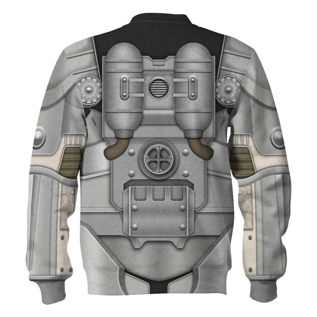 OodieGang Fallout T-60 Power Armor TV Series Hoodie Sweatshirt T-Shirt Tracksuit - OodieGang.com