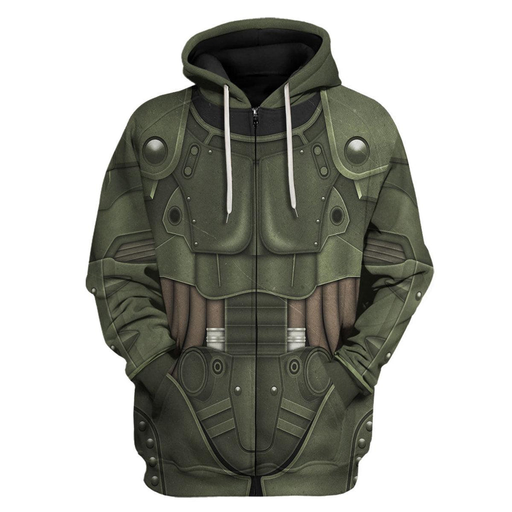 OodieGang Fallout X-01 Power Armor Hoodie Sweatshirt T-Shirt Tracksuit - OodieGang.com