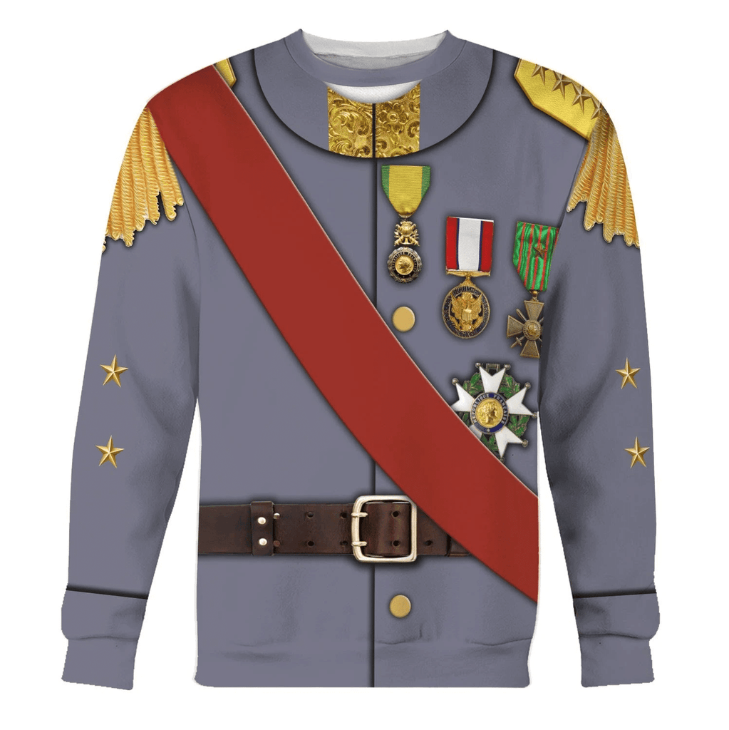 OodieGang Ferdinand Foch Costume Hoodie Sweatshirt T-Shirt Tracksuit - OodieGang.com