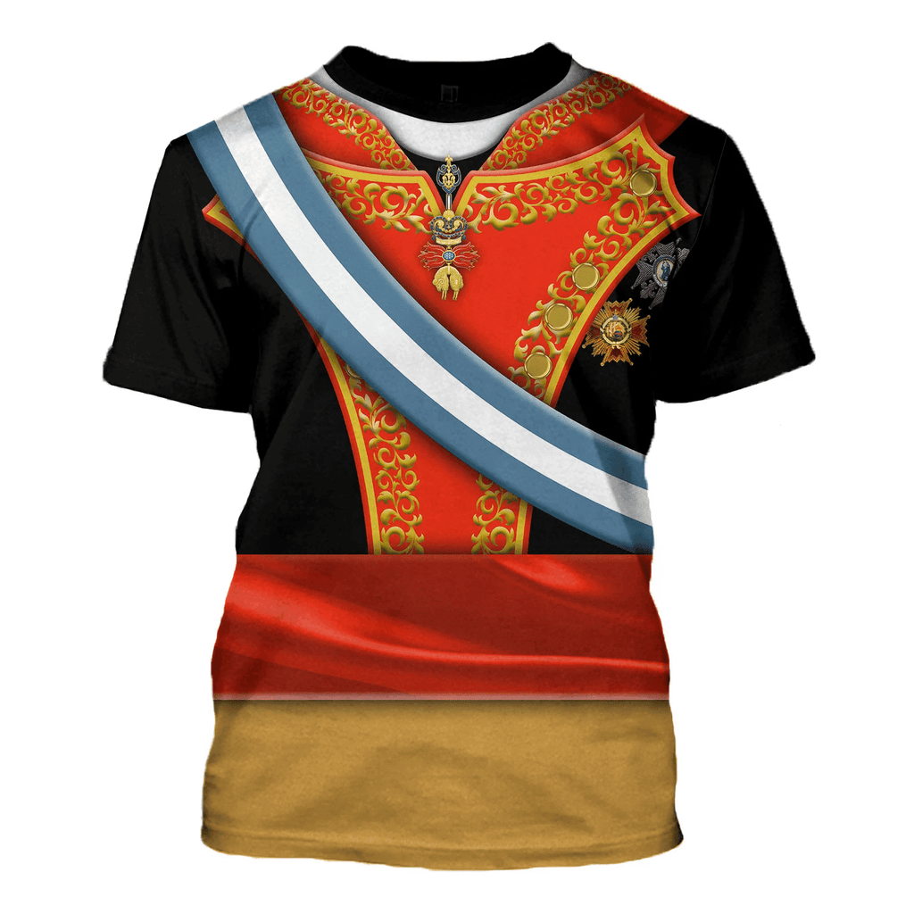 OodieGang Ferdinand VII Of Spain Costume Hoodie Sweatshirt T-Shirt Tracksuit - OodieGang.com