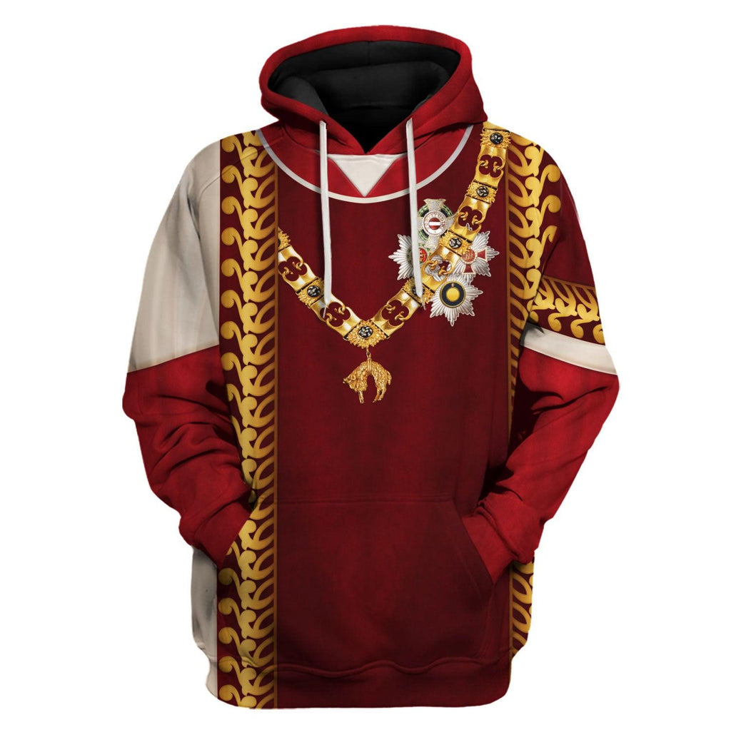 Oodiegang Francis II, Holy Roman Emperor Hoodie Sweatshirt T-Shirt Tracksuit - Oodiegang.com