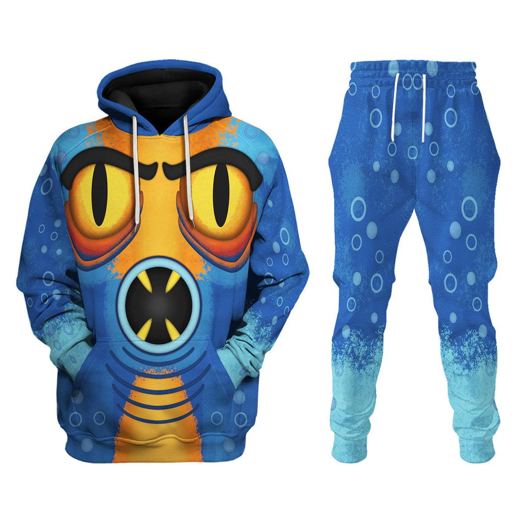 OodieGang Fred Super Armor Cosplay Costume Hoodie Sweatshirt T-Shirt Sweatpants - OodieGang.com