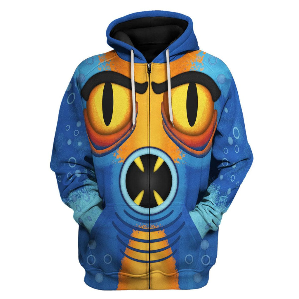 OodieGang Fred Super Armor Cosplay Costume Hoodie Sweatshirt T-Shirt Sweatpants - OodieGang.com