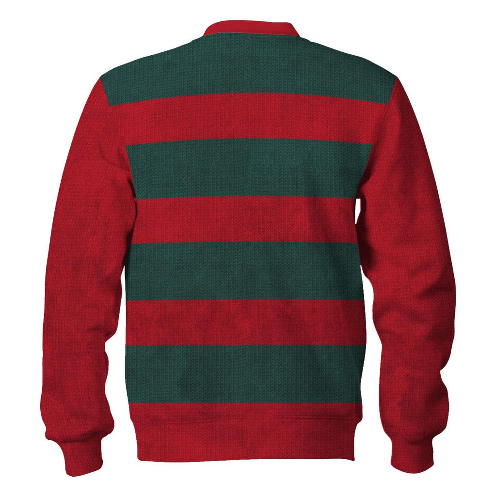 Oodiegang Freddy Krueger Costume Hoodie Sweatshirt T-Shirt Tracksuit - Oodiegang.com