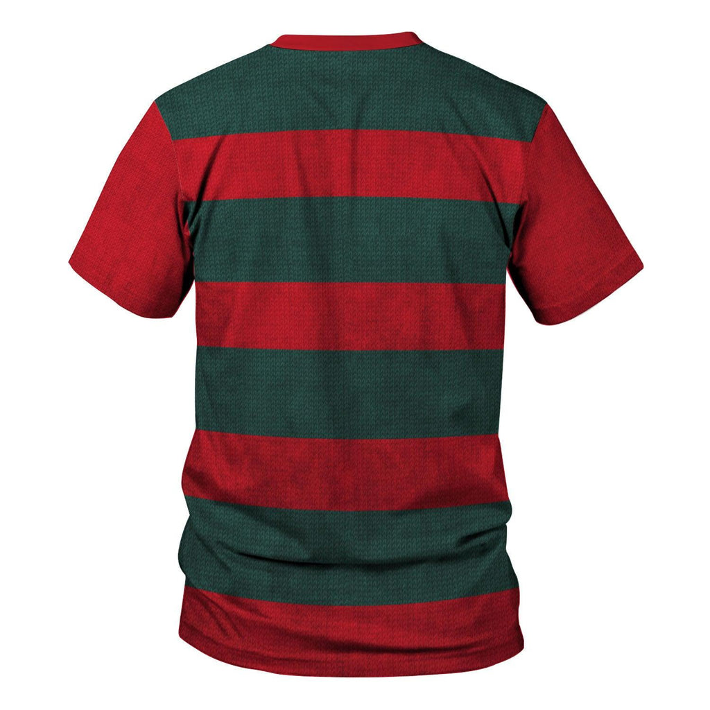 Oodiegang Freddy Krueger Costume Hoodie Sweatshirt T-Shirt Tracksuit - Oodiegang.com