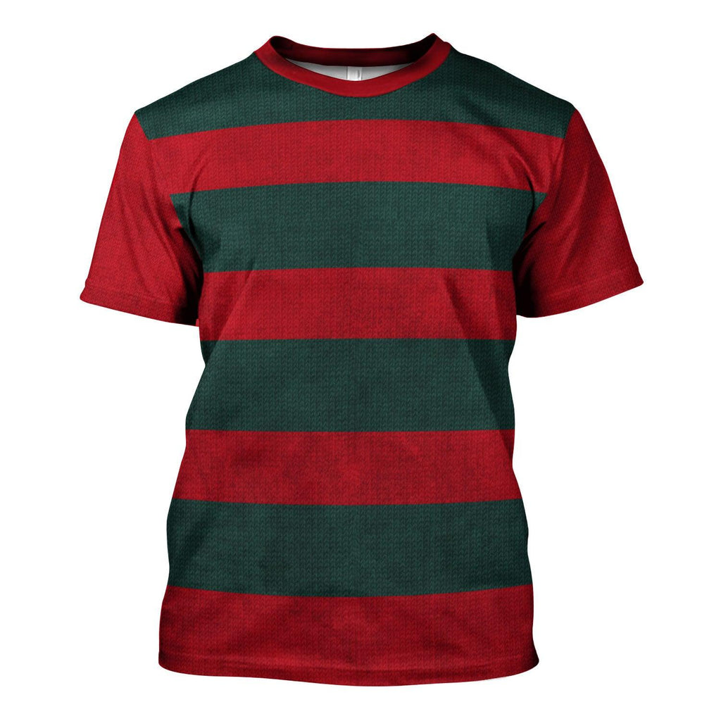 Oodiegang Freddy Krueger Costume Hoodie Sweatshirt T-Shirt Tracksuit - Oodiegang.com