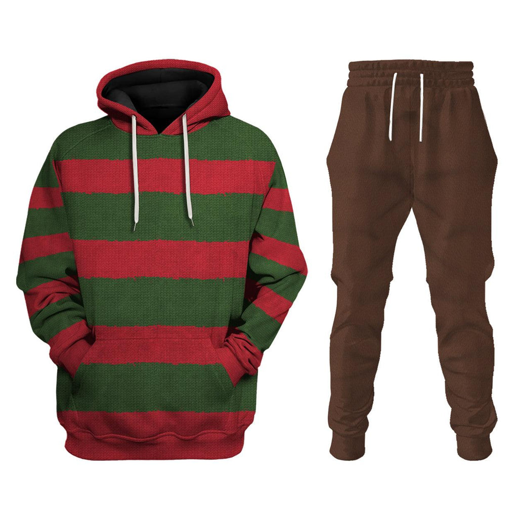 Oodiegang Freddy Krueger Hoodie Sweatshirt T-Shirt Tracksuit - Oodiegang.com