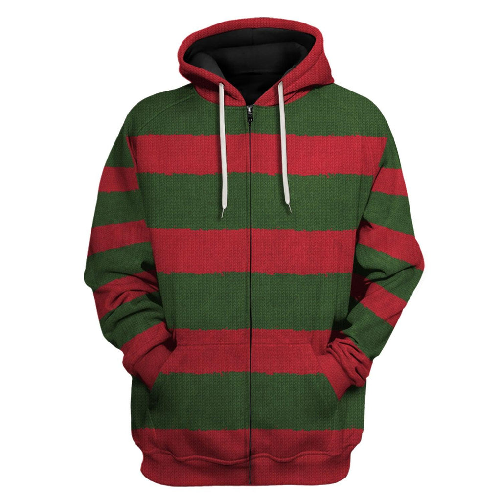 Oodiegang Freddy Krueger Hoodie Sweatshirt T-Shirt Tracksuit - Oodiegang.com