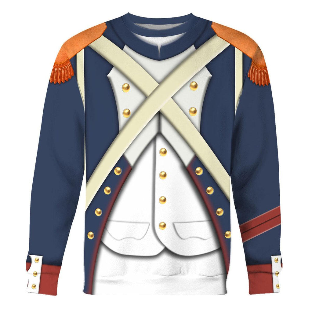 Oodiegang French Imperial Guard Grenadier Costume Hoodie Sweatshirt T-Shirt Tracksuit - Oodiegang.com