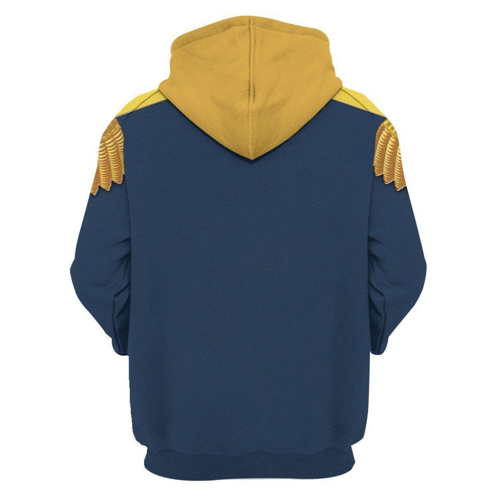 OodieGang General George Washington Costume Hoodie Sweatshirt T-Shirt Tracksuit - OodieGang.com