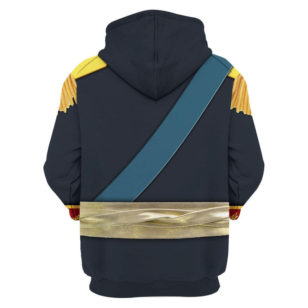 Oodiegang General Prince Pyotr Bagration - Napoleonic War Costume Hoodie Sweatshirt T-Shirt Tracksuit - Oodiegang.com