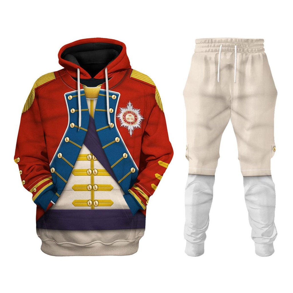 Oodiegang General Washington - The American Revolution Uniform All Over Print Hoodie Sweatshirt T-Shirt Tracksuit - Oodiegang.com