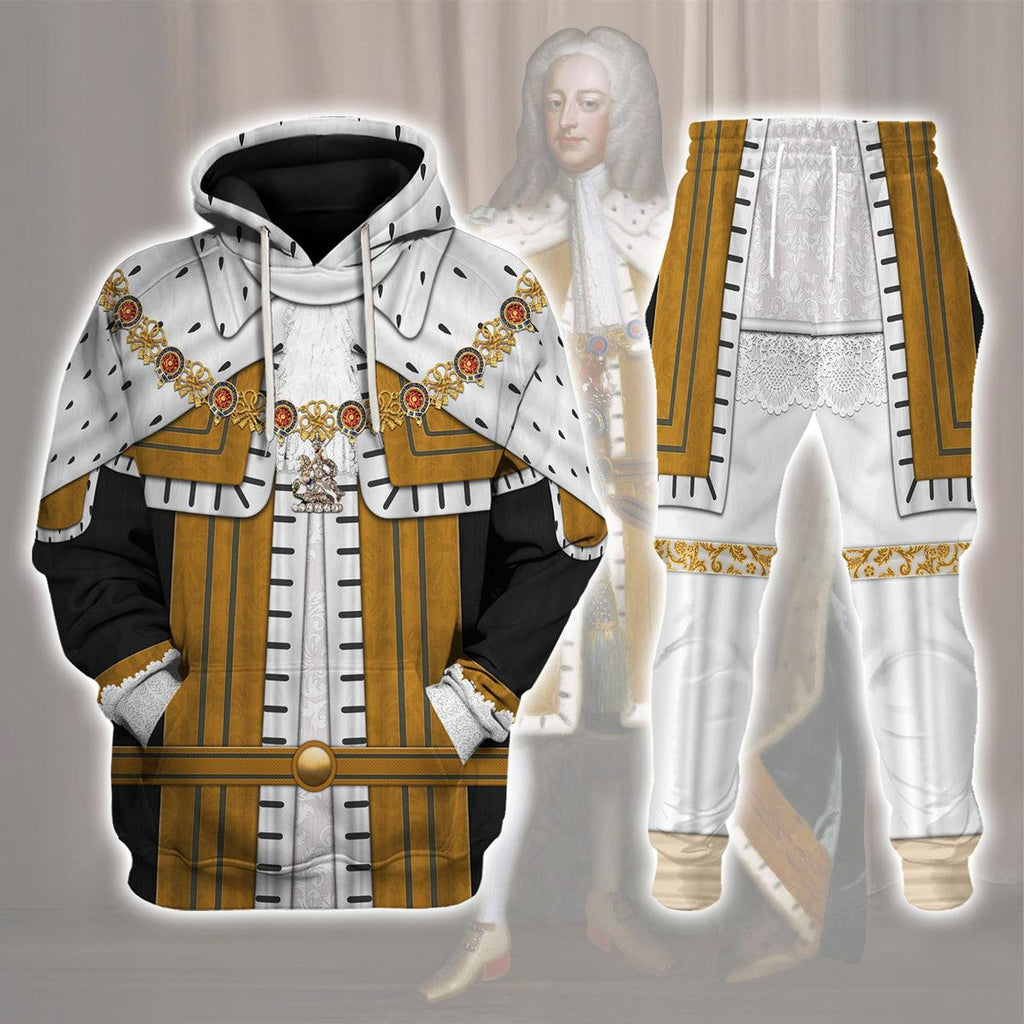 Oodiegang George II of England Costume Hoodie Sweatshirt T-Shirt Tracksuit - Oodiegang.com