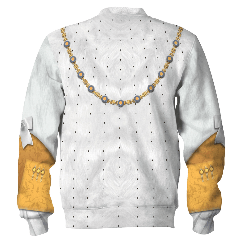 OodieGang George III Of Great Britain Costume Hoodie Sweatshirt T-Shirt Tracksuit - OodieGang.com