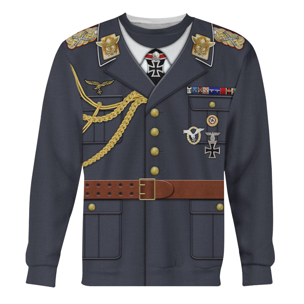 OodieGang German General Erhard Milch Costume Hoodie Sweatshirt T-Shirt Tracksuit - OodieGang.com