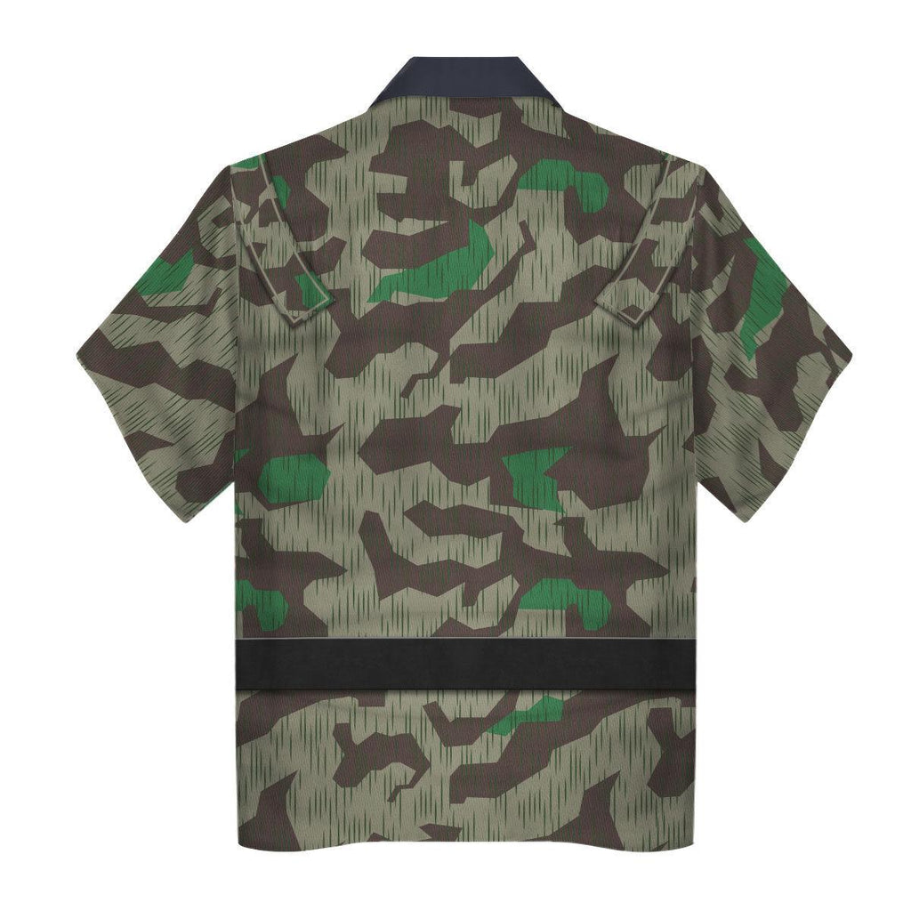 Oodiegang German Parachutist-Splinter Pattern Smock-Basic Uniform Costume Hoodie Sweatshirt T-Shirt Tracksuit - Oodiegang.com