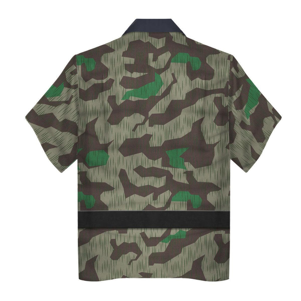 Oodiegang German Parachutist-Splinter Pattern Smock-Combat Uniform Costume Hoodie Sweatshirt T-Shirt Tracksuit - Oodiegang.com