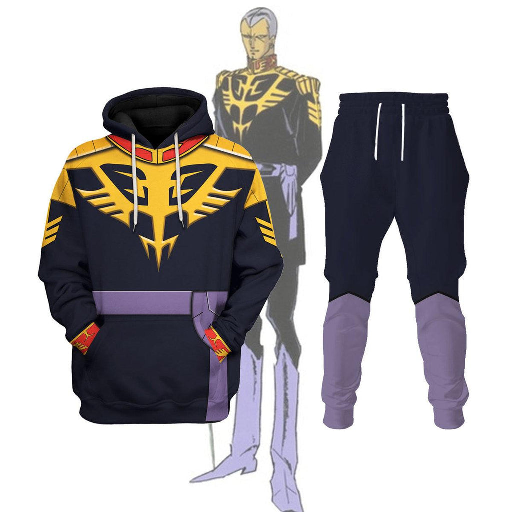 OodieGang Gihren Zabi Gundam Costume All Over Print Tracksuit Hoodie - OodieGang