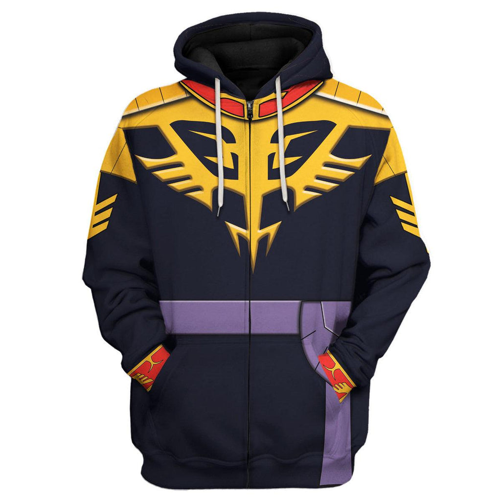 OodieGang Gihren Zabi Gundam Costume All Over Print Tracksuit Hoodie - OodieGang