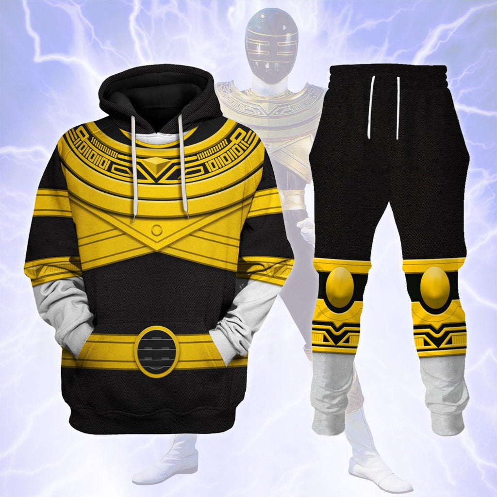 OodieGang Gold Power Rangers Zeo Hoodies Sweatshirt T-shirt Hawaiian Tracksuit - OodieGang.com