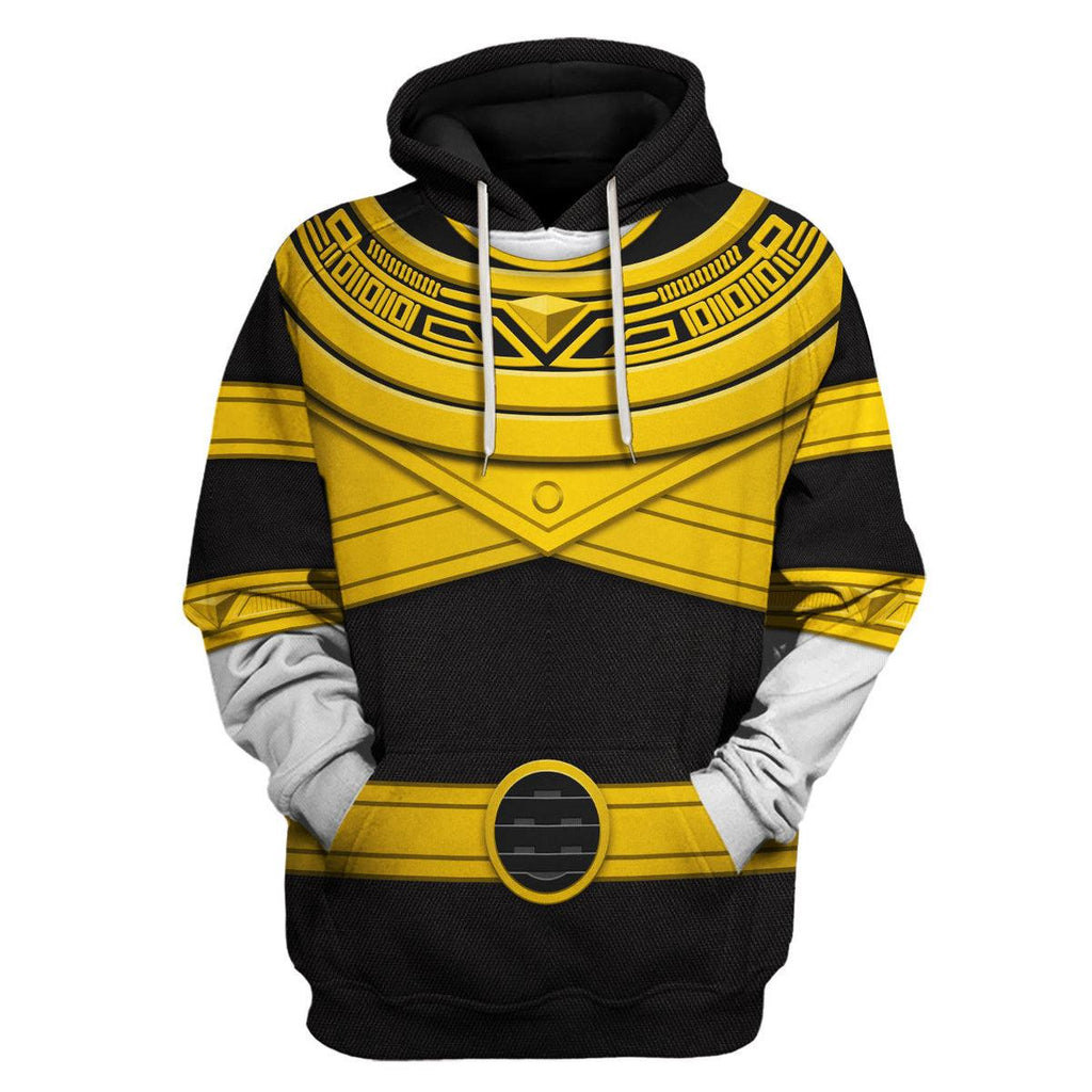 OodieGang Gold Power Rangers Zeo Hoodies Sweatshirt T-shirt Hawaiian Tracksuit - OodieGang.com