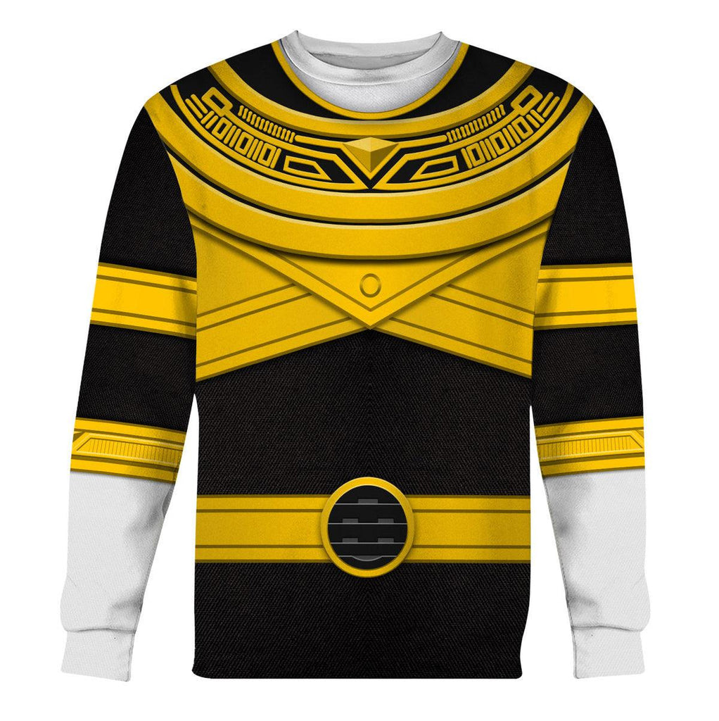 OodieGang Gold Power Rangers Zeo Hoodies Sweatshirt T-shirt Hawaiian Tracksuit - OodieGang.com