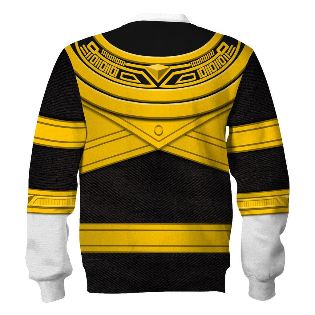 OodieGang Gold Power Rangers Zeo Hoodies Sweatshirt T-shirt Hawaiian Tracksuit - OodieGang.com