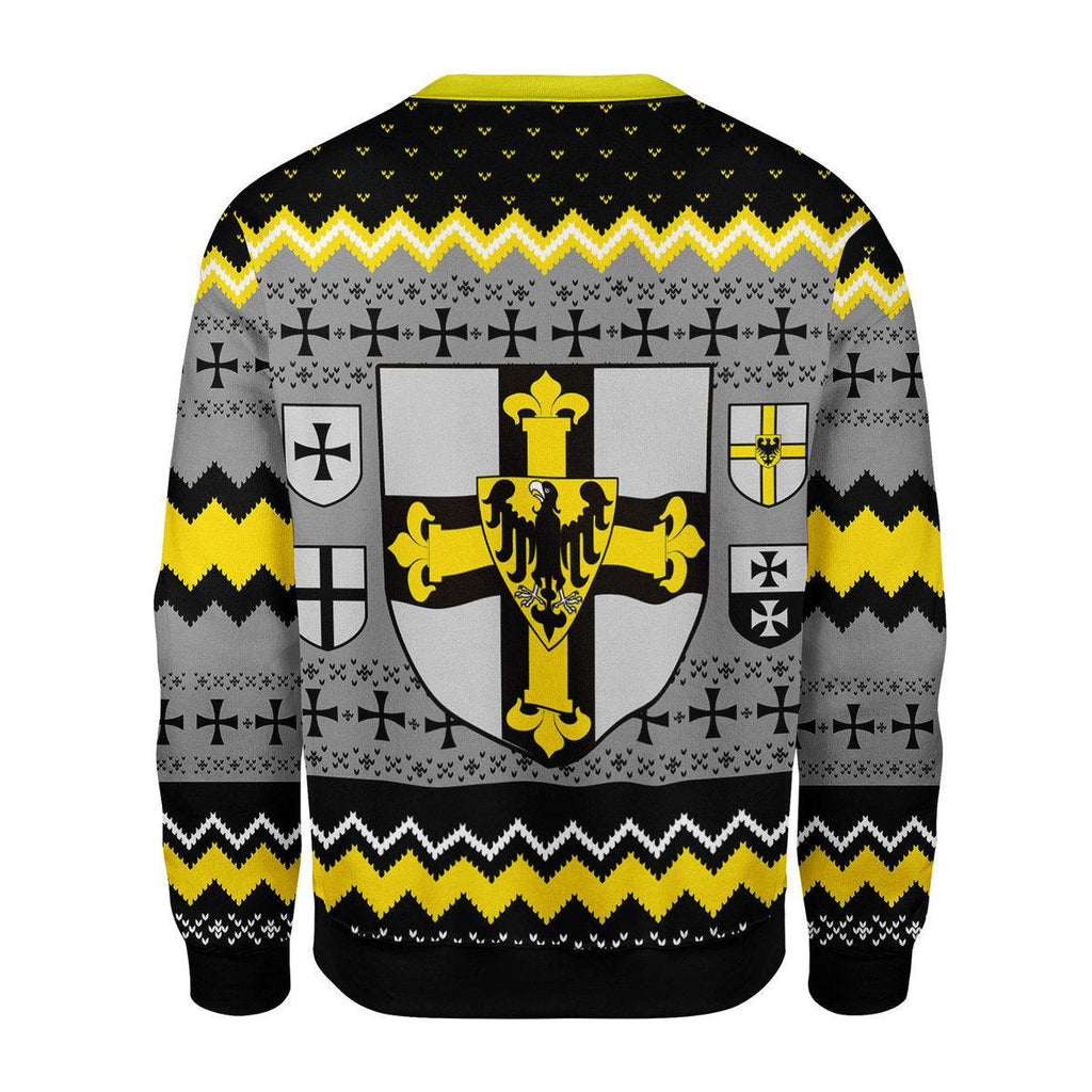 Oodiegang Grand Master of the Teutonic Order Christmas Ugly Sweater - Oodiegang.com