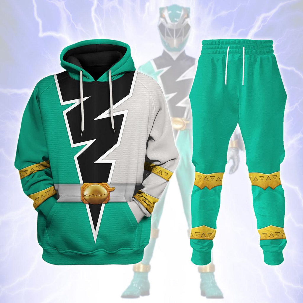 CustomsPig Green Izzy Garcia Ranger Dino Fury Hoodies Sweatshirt T-Shirt Zip Hoodies Sweatpants - CustomsPig.com