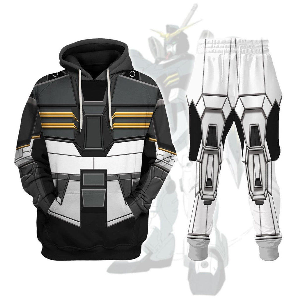 OodieGang Gundam Deathscythe Costume All Over Print Tracksuit Hoodie - OodieGang