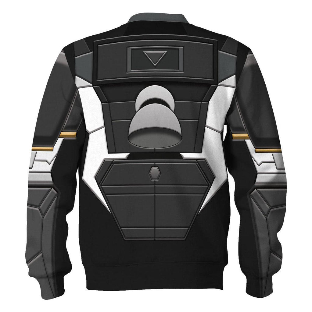 OodieGang Gundam Deathscythe Costume All Over Print Tracksuit Hoodie - OodieGang