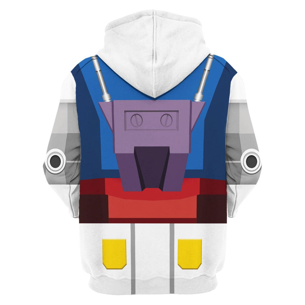 OodieGang Gundam Robot Costume All Over Print Tracksuit Hoodie - OodieGang