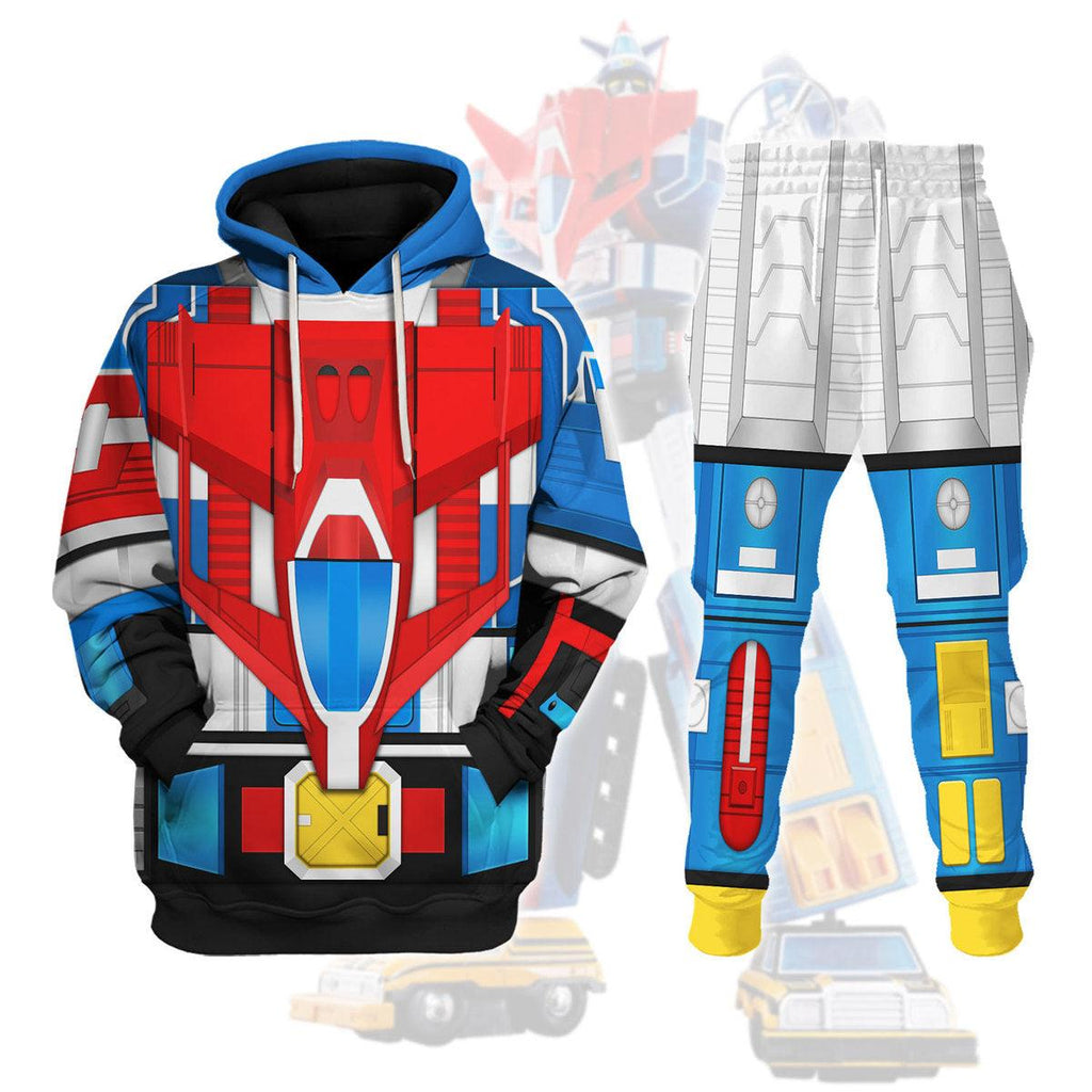 Oodiegang GX-88 Dairugger XV Hoodie T-shirt Sweatpants Cosplay - DucG