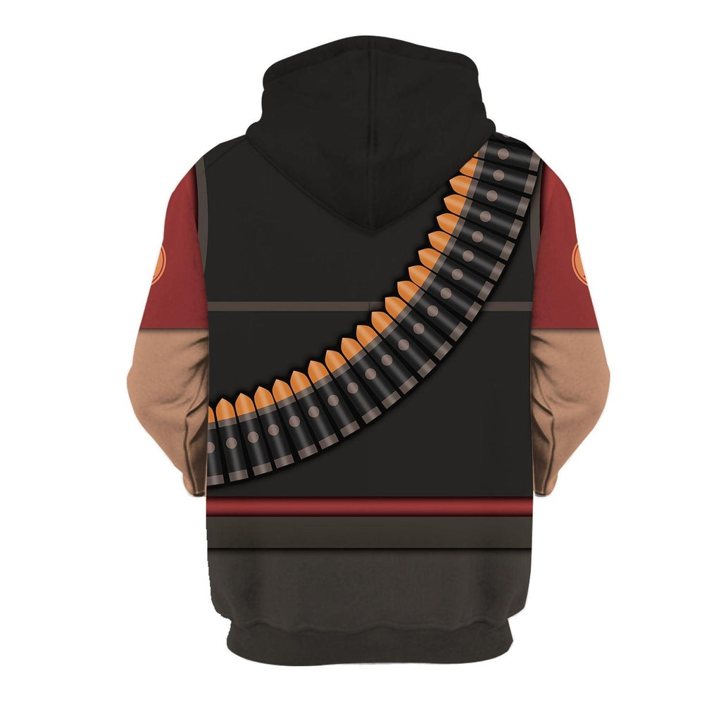 OodieGang Heavy TF2 Costume Hoodie Sweatshirt T-Shirt Tracksuit - OodieGang