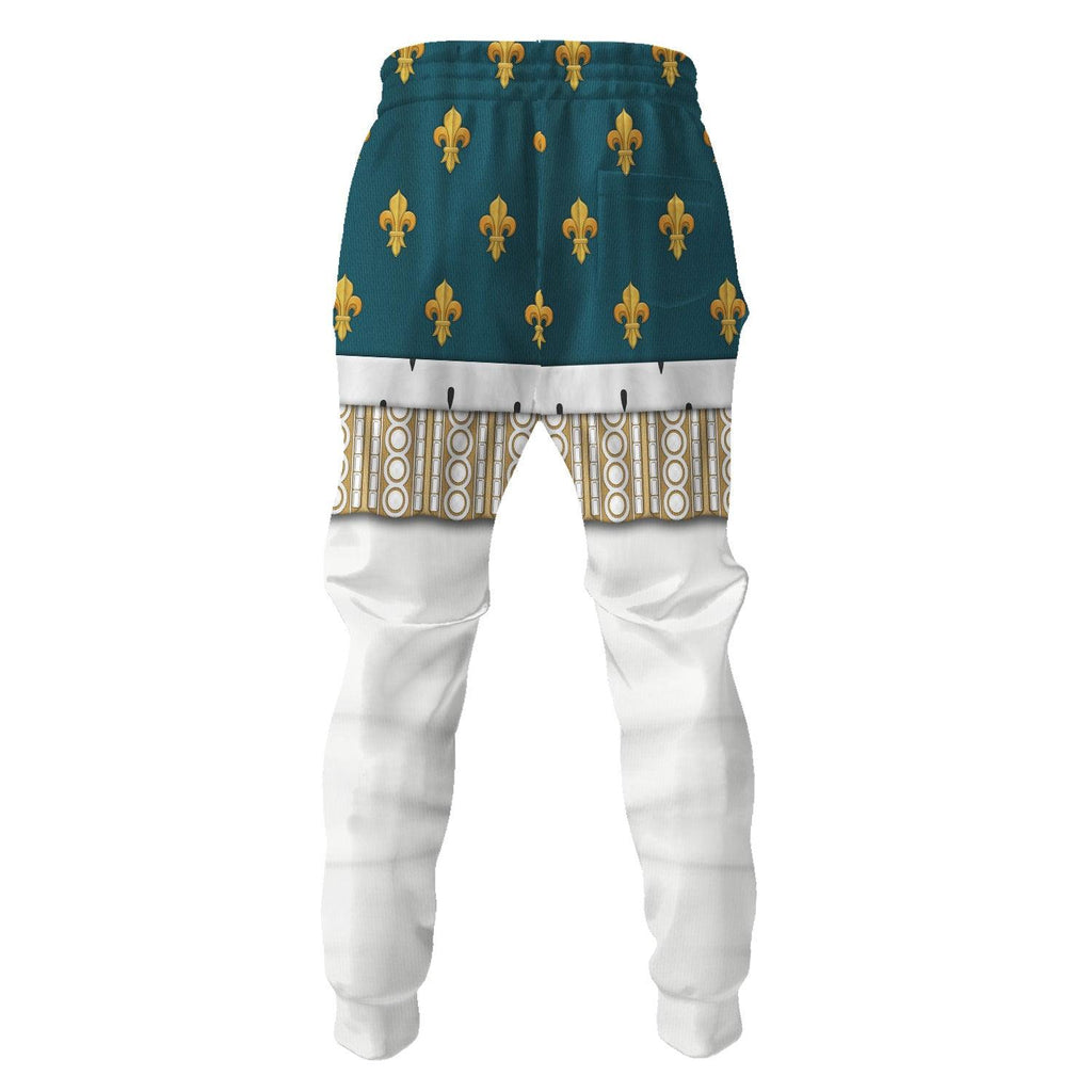 Oodiegang Henry IV of France in Coronation Robes Costume All Over Print Hoodie Sweatshirt T-Shirt Tracksuit - Oodiegang.com