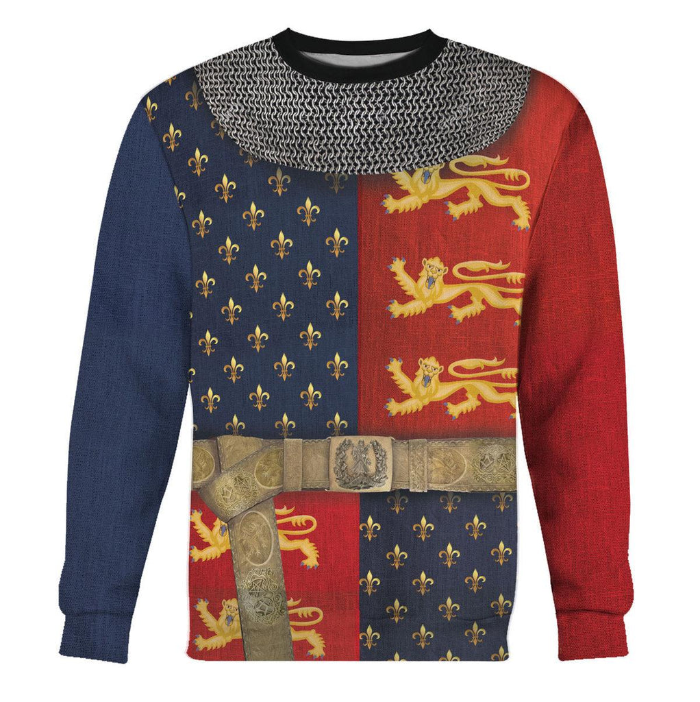 Oodiegang Henry V of England Knight Costume Hoodie Sweatshirt T-Shirt Tracksuit - Oodiegang.com